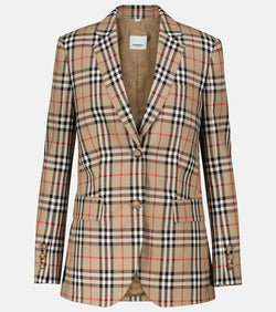 Burberry Vintage Check wool blazer