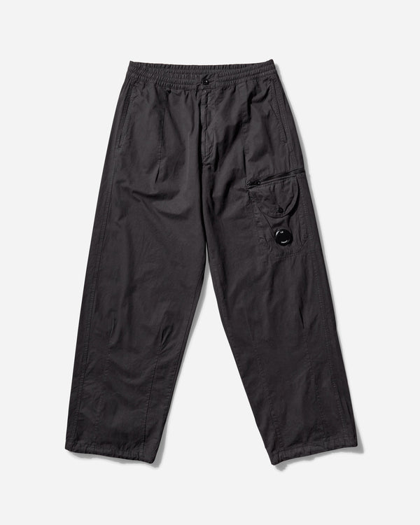 C.P. Company Men s Microreps Boxy Lens Cargo Pants Black Sand