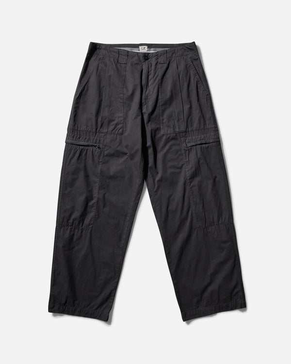 C.P. Company Men s Microreps Loose Utility Pants Black Sand