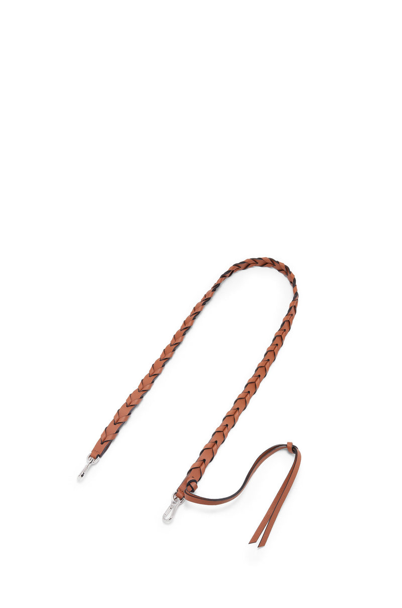 Thin braided strap in classic calfskin