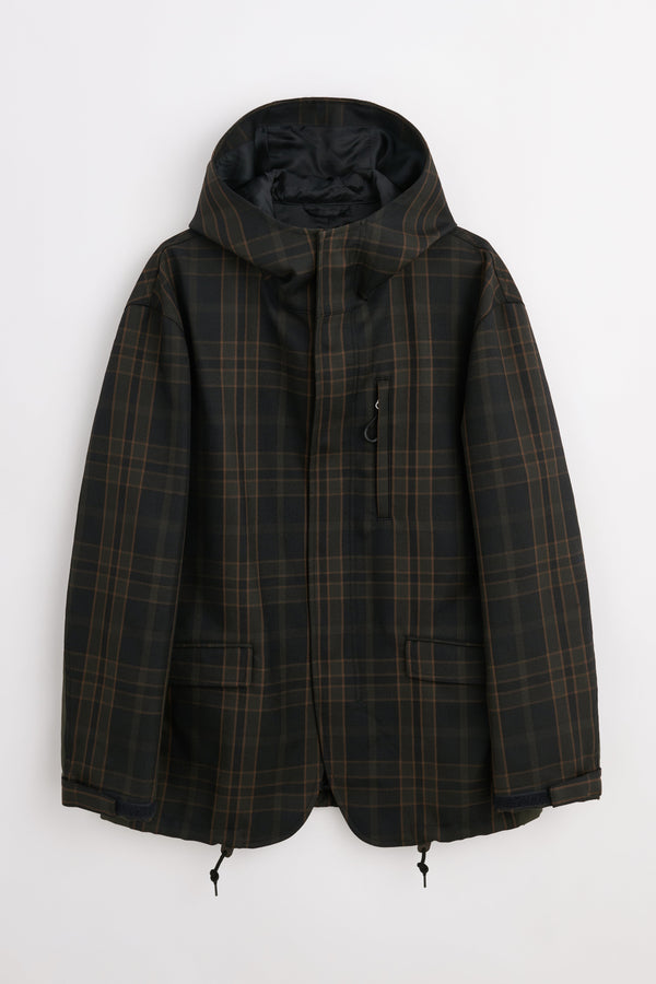 Comme des Garçons Homme Hooded Jacket Black  Khaki