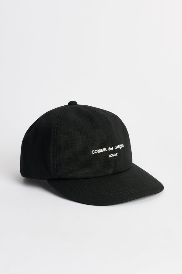 Comme des Garçons Homme 6 Panel Hat Black