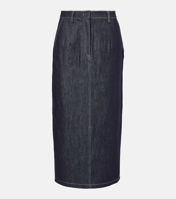 CO Denim pencil skirt