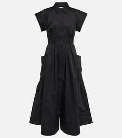 CO Essentials poplin midi dress