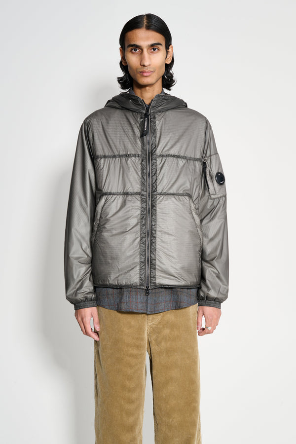 C.P. Company Nada Shell Primaloft® Hooded Jacket Smoked Pearl