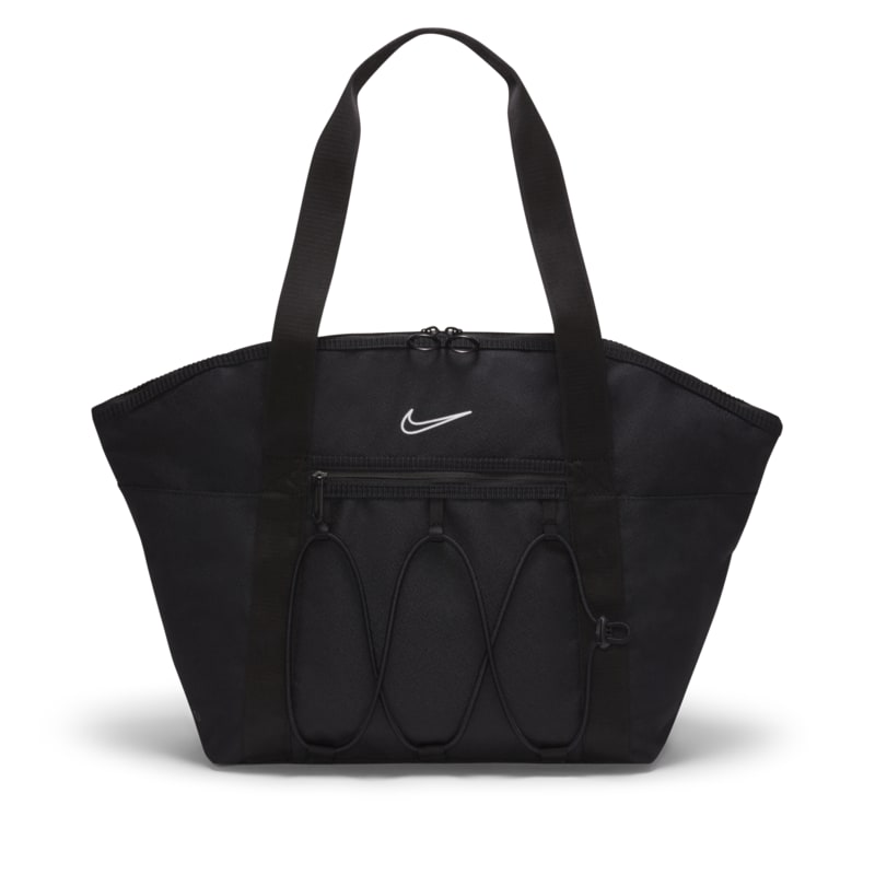 Bolsa tipo tote de entrenamiento para mujer Nike One (18 L) - Negro - 50% Poliéster reciclado - 50% materiales sostenibles