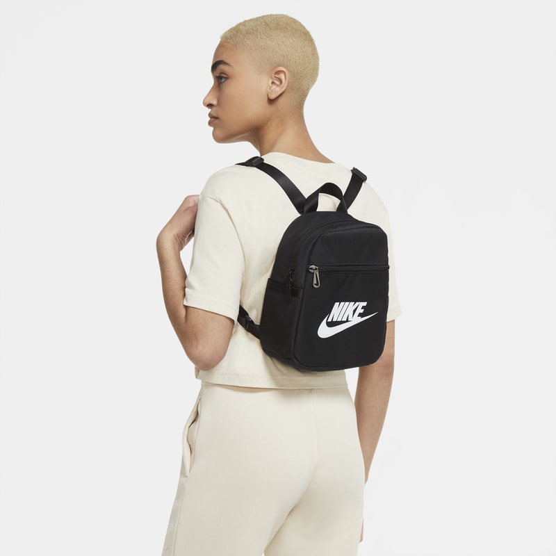 Minimochila para mujer (6 L) Nike Sportswear Futura 365 - Negro - 50% Poliéster reciclado - 50% materiales sostenibles