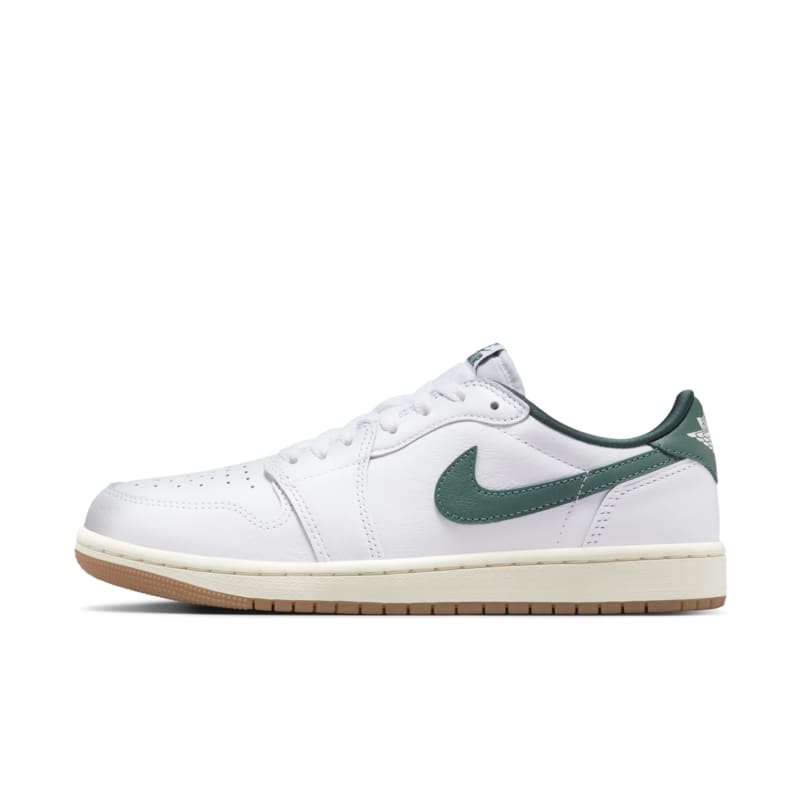 Tenis para mujer Air Jordan 1 Low OG "Oxidized Green" - Blanco