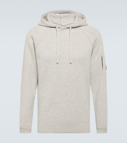 C.P. Company Lens wool-blend hoodie