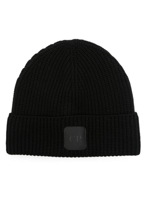 C.P. Company Logo Wool Beanie