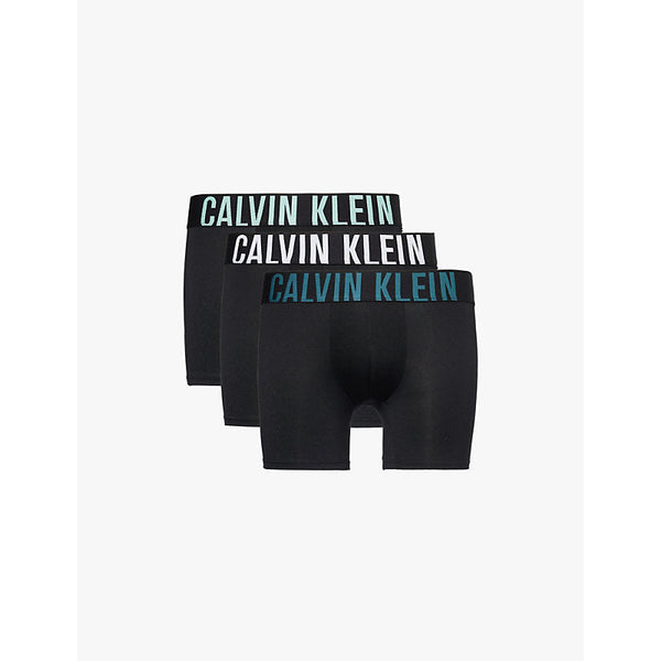 Calvin Klein Intense Power pack-of-three microfibre-stretch boxer briefs