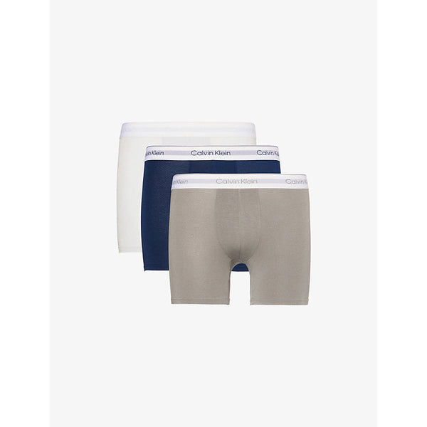 Calvin Klein Modern Air pack of three stretch-jersey boxer briefs