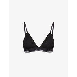 Calvin Klein Modern branded-waistband stretch-lace bralette | LYBSTORE