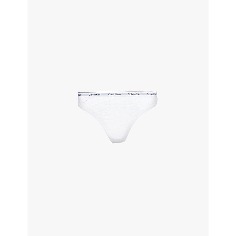 Calvin Klein Modern high-leg lace thong | LYBSTORE