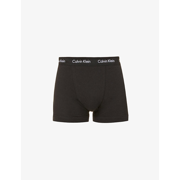 Calvin Klein Pack of three Modern Essentials classic-fit stretch-cotton trunks