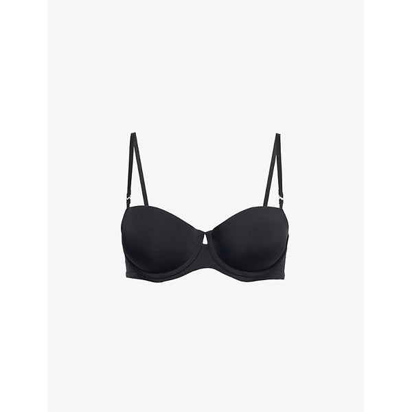 Calvin Klein Sculpt lift recycled nylon-blend balconette bra | LYBSTORE