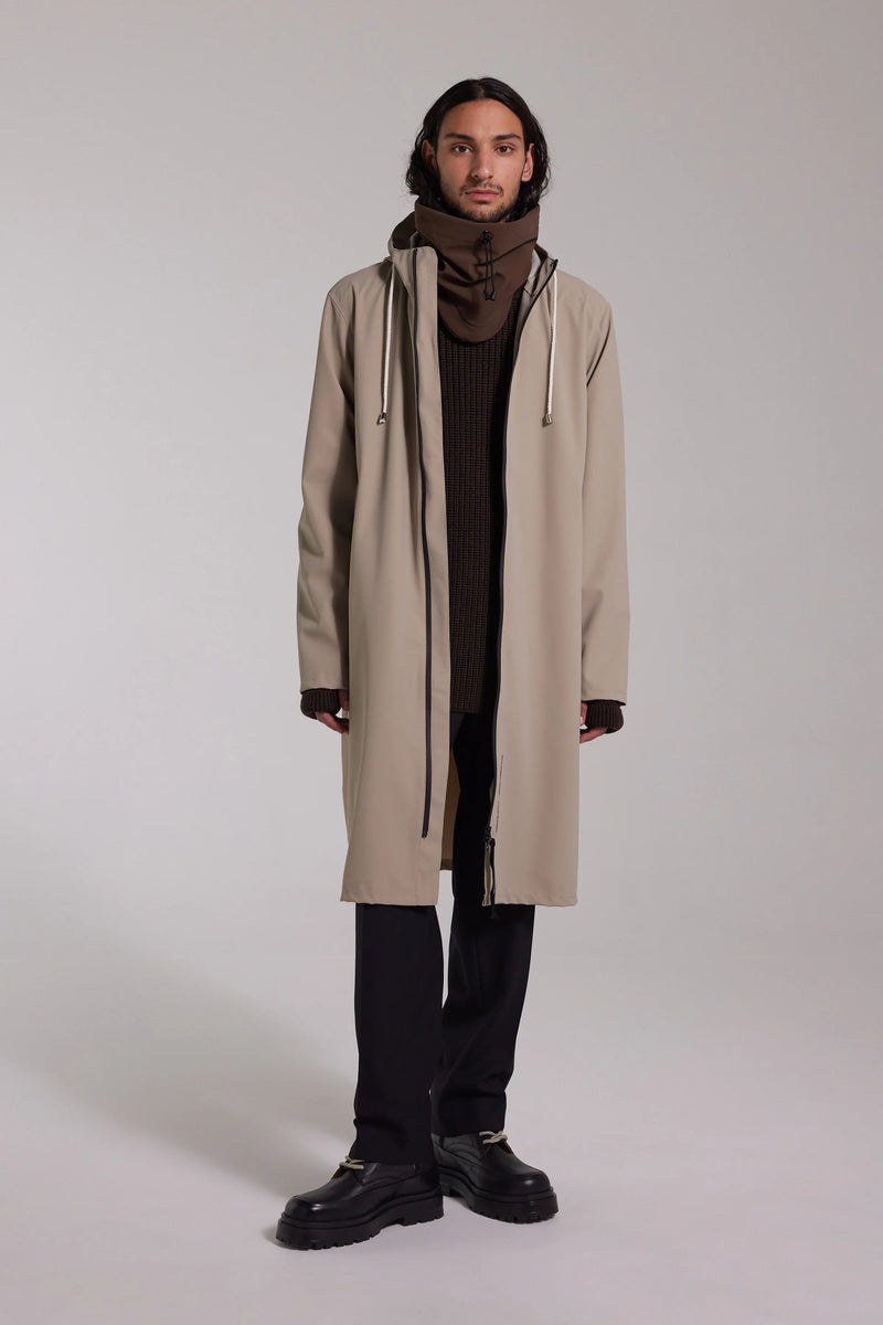 Stutterheim Camden Lightweight Matte Parka Potato