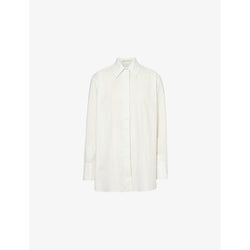 Womens Camilla And Marc Ridley long-sleeved cotton-blend shirt