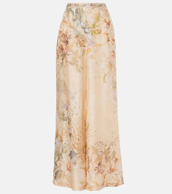 Camilla Printed wide-leg pants | LYBSTORE