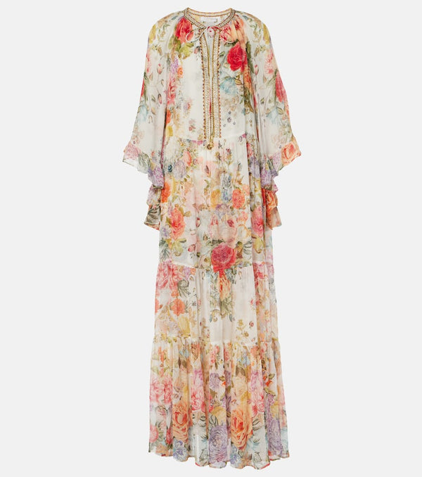 Camilla Sew Yesterday silk maxi dress | LYBSTORE