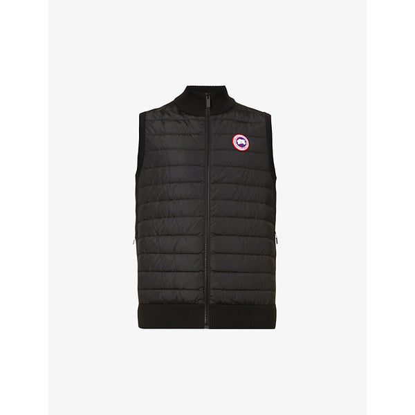 Canada Goose High-neck padded wool and shell-down vest