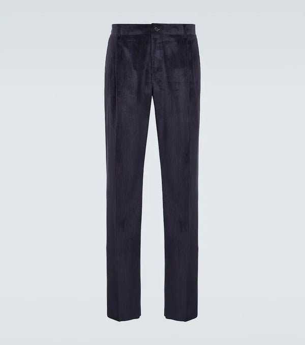 Canali Cotton corduroy chinos