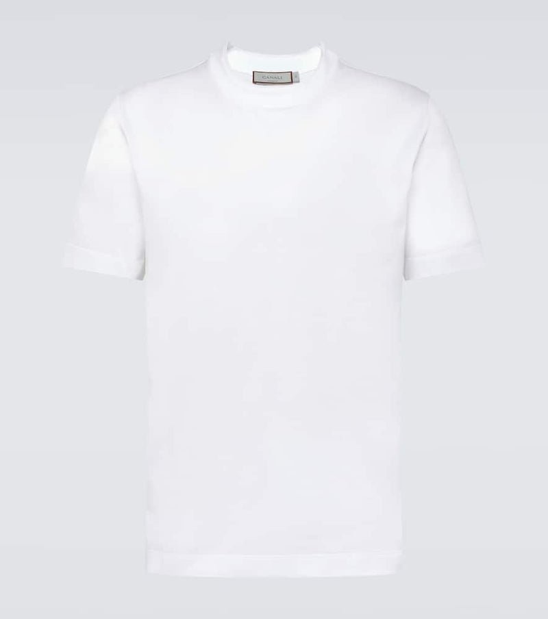 Canali Cotton jersey T-shirt