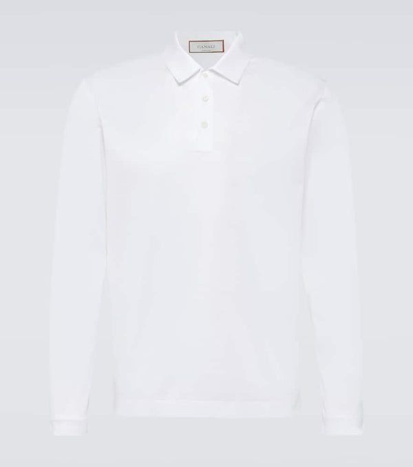 Canali Cotton polo shirt