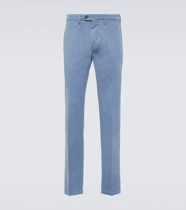 Canali Cotton twill chinos