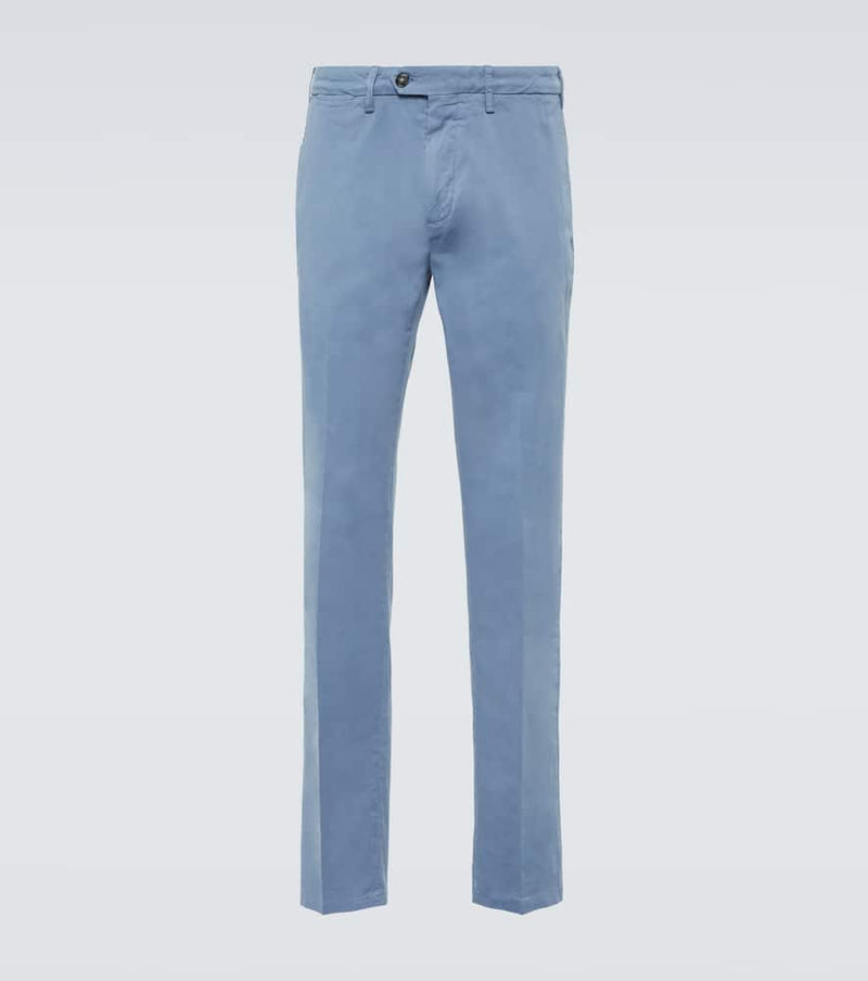 Canali Cotton twill chinos