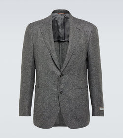 Canali Kei wool-blend blazer