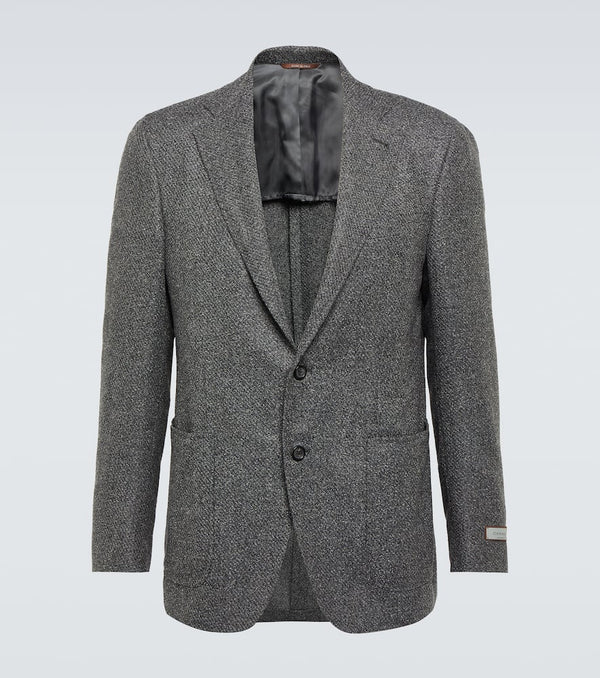 Canali Kei wool-blend blazer