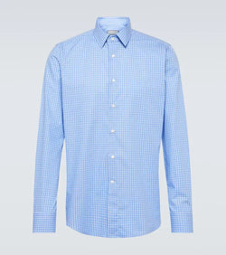 Canali Striped cotton shirt