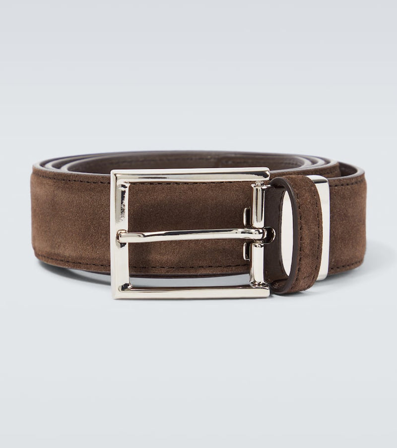 Canali Suede belt