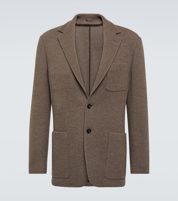 Canali Wool and cashmere blazer