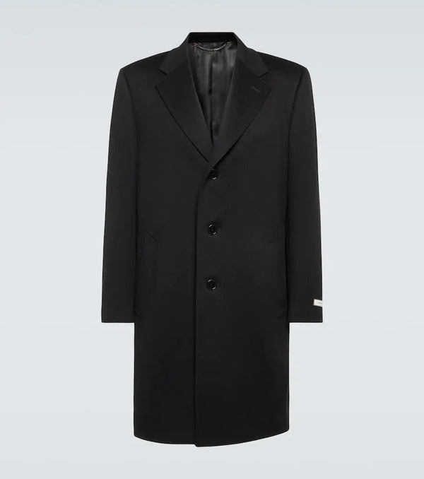 Canali Wool and cashmere overcoat | LYBSTORE