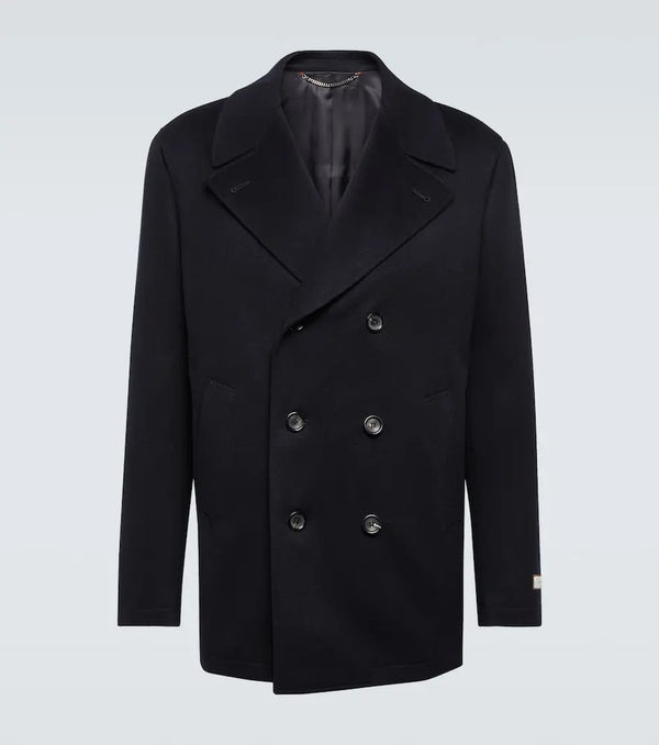 Canali Wool and cashmere peacoat