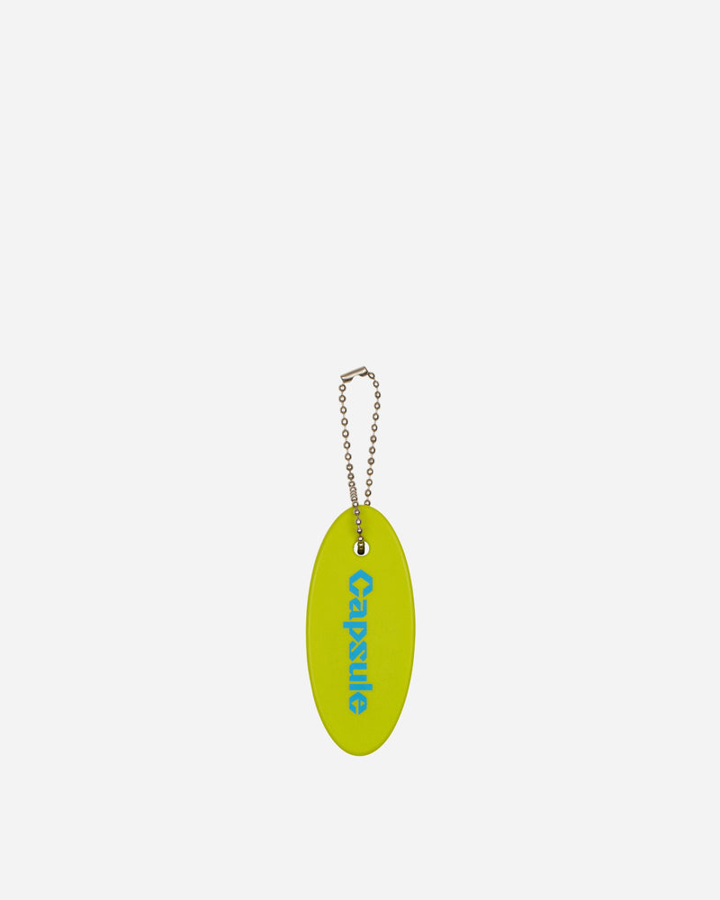 Capsule Classic Logo Floating Keychain Green