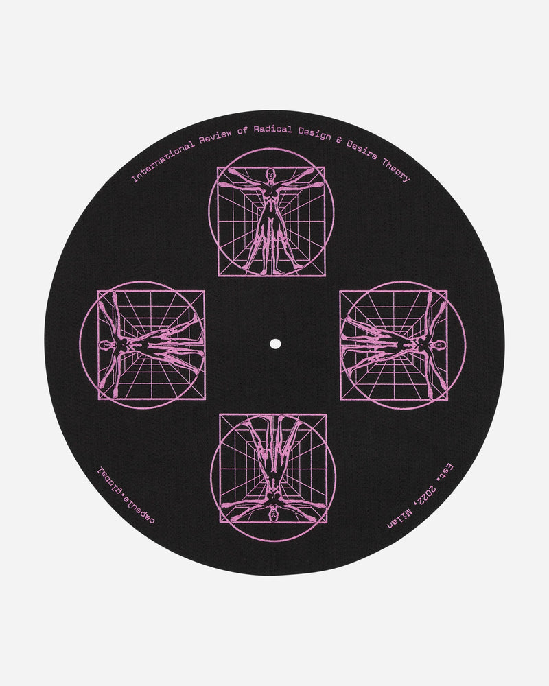 Capsule Vitruvian Icon Vinyl Slipmat Black / Magenta