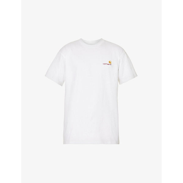 Carhartt WIP American Script logo-embroidered cotton-jersey T-shirt