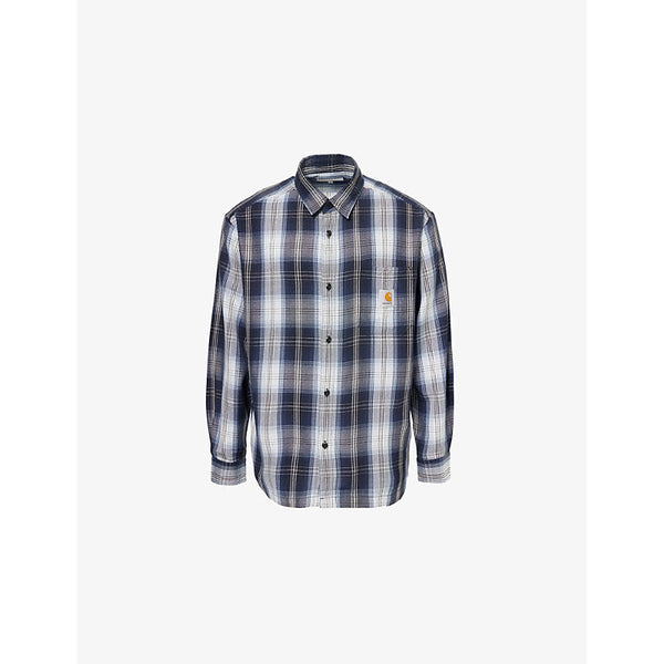 Carhartt WIP Blanton Brand-Patch Woven Shirt