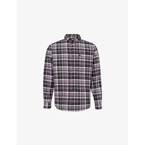 Carhartt WIP Fendrick Check-Print Cotton Flannel Shirt