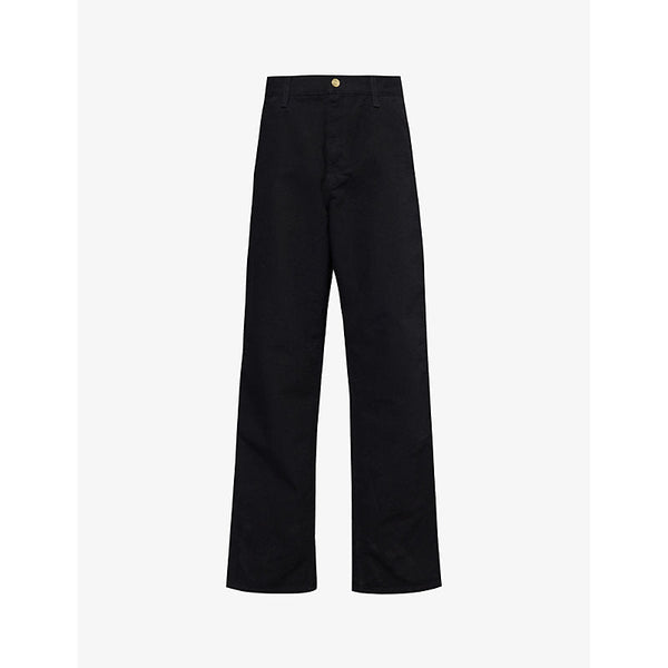 Carhartt WIP Single Knee straight-leg relaxed-fit organic-cotton trousers