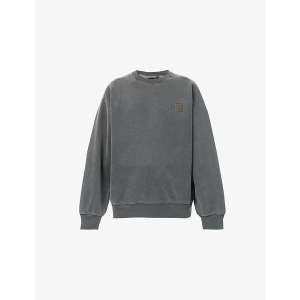 Carhartt WIP Vista logo-patch cotton jumper