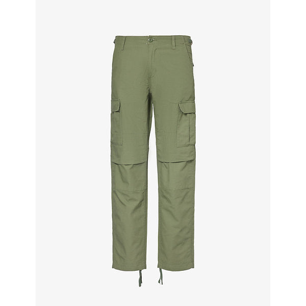 Mens Carhartt Wip Aviation regular-fit cotton-canvas cargo trousers