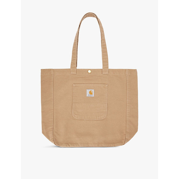 Carhartt Wip Bayfield patch-pocket brand-patch cotton tote bag | LYBSTORE