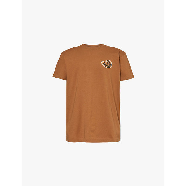 Mens Carhartt Wip Brown Ducks graphic print cotton-jersey T-shirt