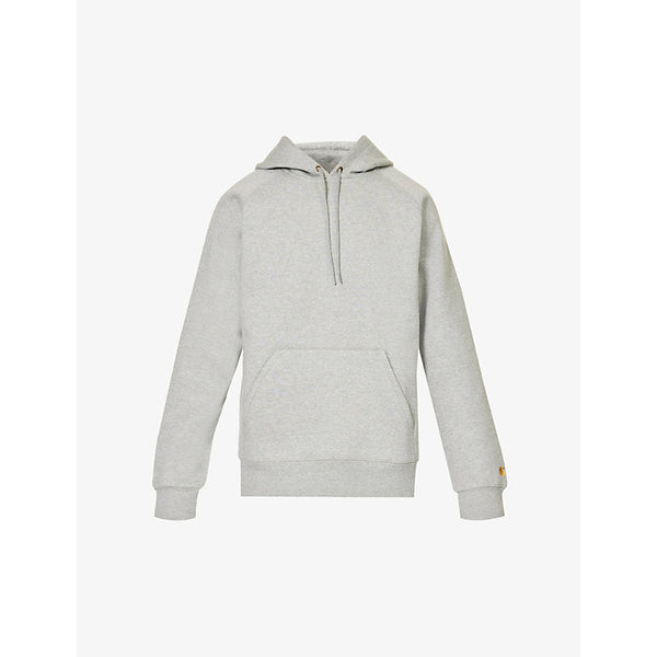 Mens Carhartt Wip Chase brand-embroidered cotton-blend hoody