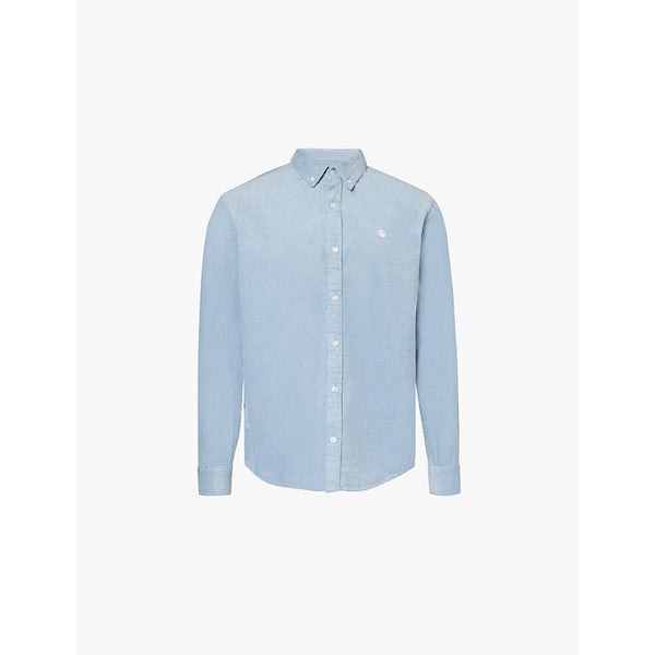 Mens Carhartt Wip Madison brand-embroidery cotton shirt