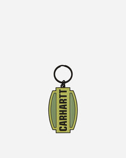 Carhartt WIP Press Script Keychain Arctic Lime